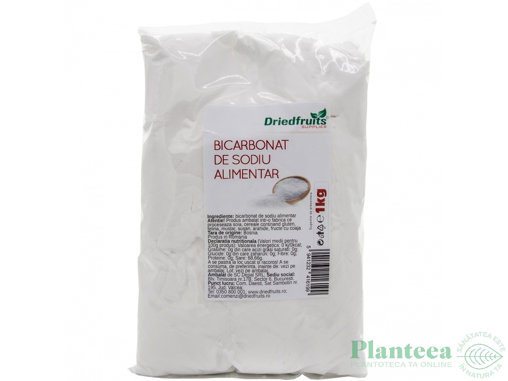 Bicarbonat sodiu 1kg - DRIED FRUITS