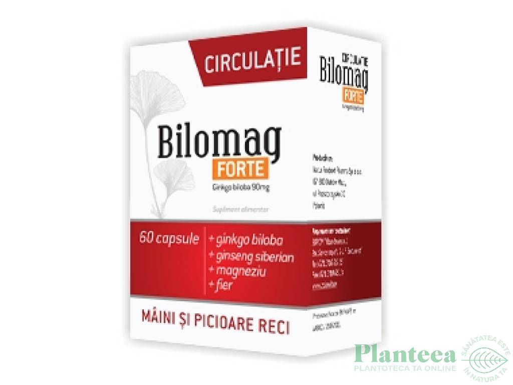 Bilomag forte circulatie 60cps - NATUR PRODUKT