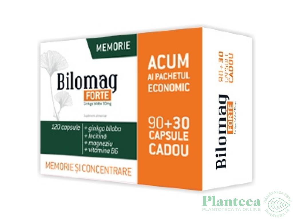 Bilomag forte memorie concentrare 120cps - NATUR PRODUKT