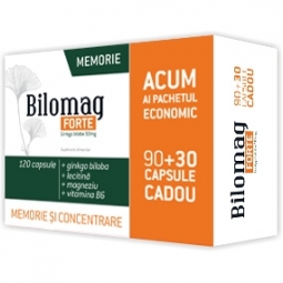 Bilomag forte memorie concentrare 120cps - NATUR PRODUKT