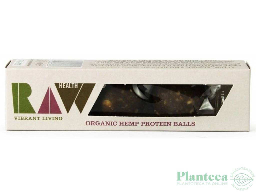 Bile proteice canepa 60g - RAW HEALTH