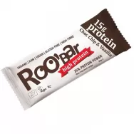 Baton proteic vanilie ciocolata raw bio 60g - ROOBAR