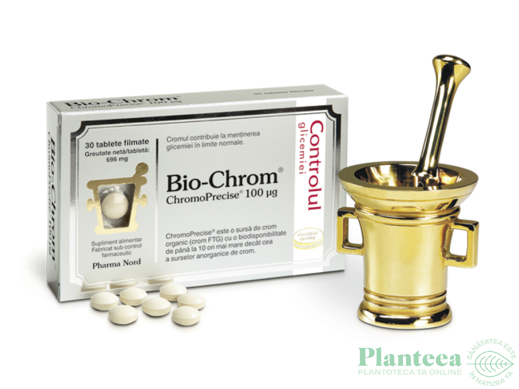 Bio Chrom 100mcg 30cp - PHARMA NORD