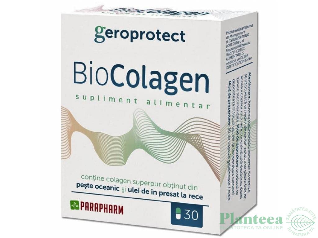 BioColagen Forte, 30 capsule, Parapharm : Farmacia Tei online