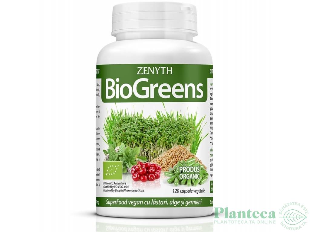 BioGreens 120cps - ZENYTH