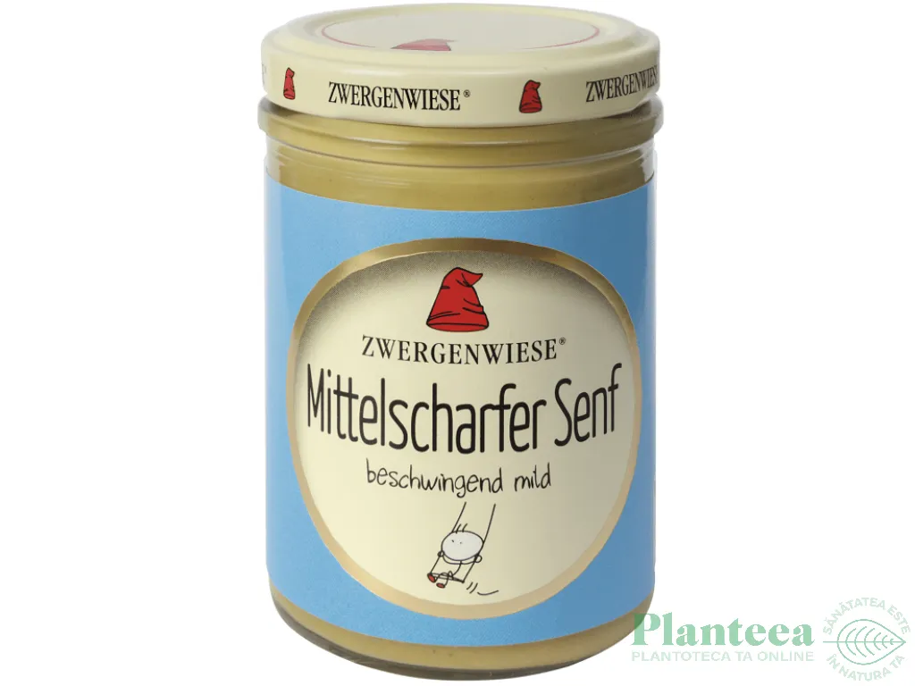 Mustar mediu eco 160ml - ZWERGENWIESE
