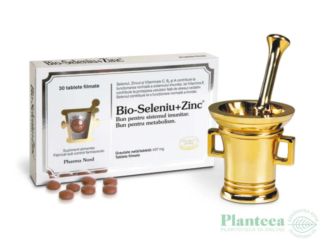 Bio Seleniu Zn 30cp - PHARMA NORD