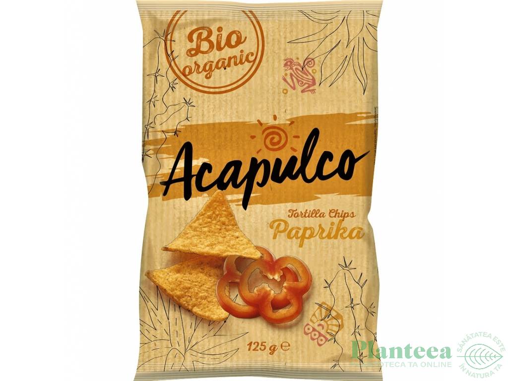 Tortilla chips boia eco 125g - ACAPULCO
