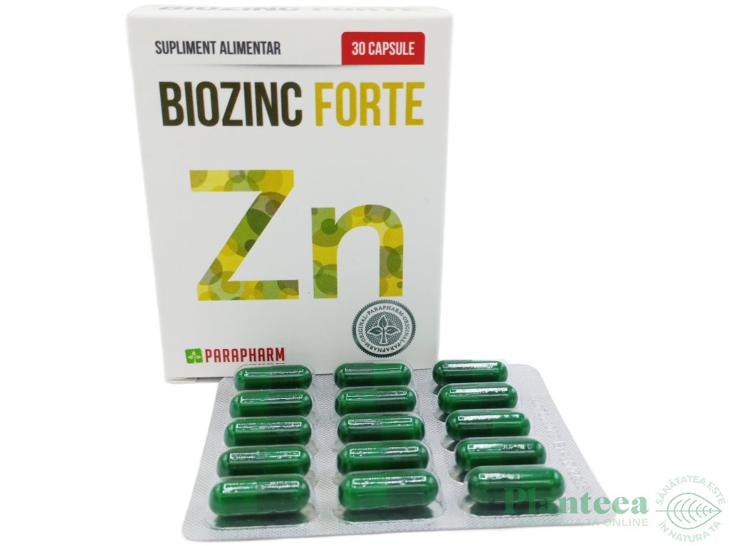 Bio Zinc forte 30cps - PARAPHARM