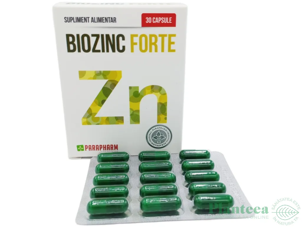 BioZinc forte 30cps - PARAPHARM