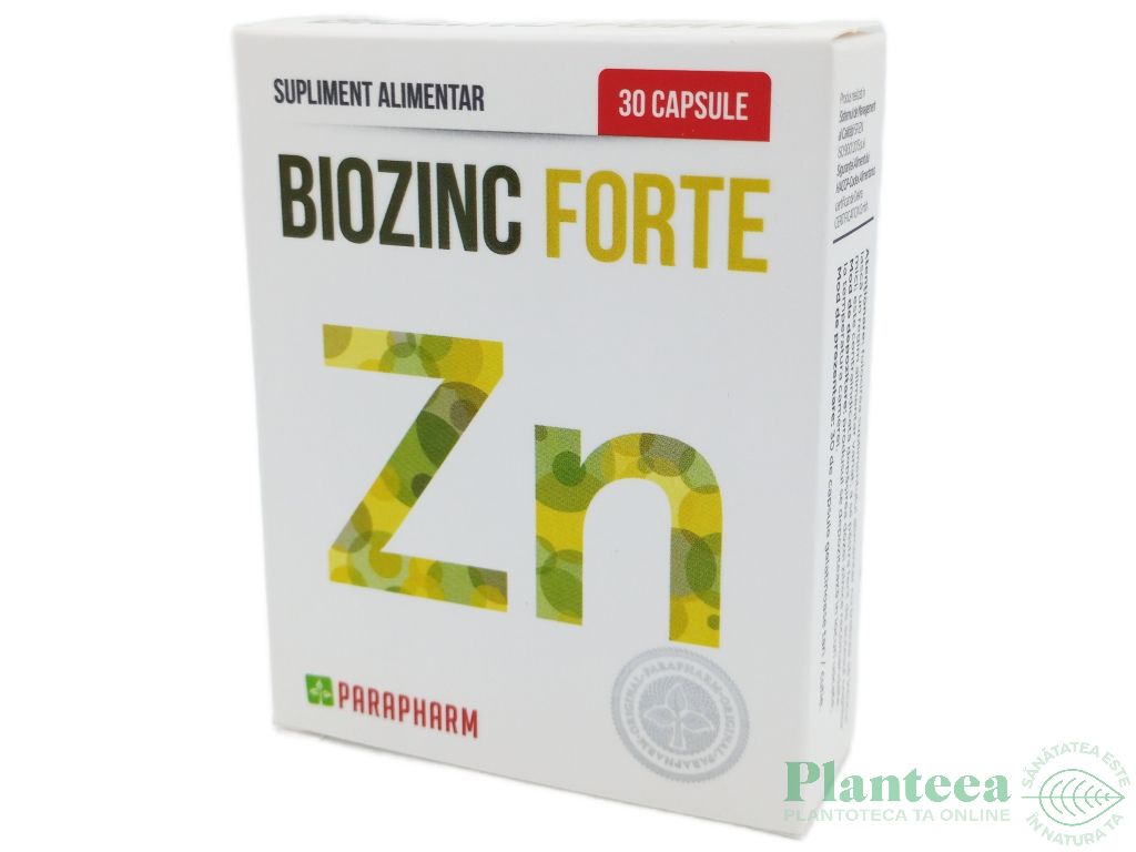 BioZinc forte 30cps - PARAPHARM