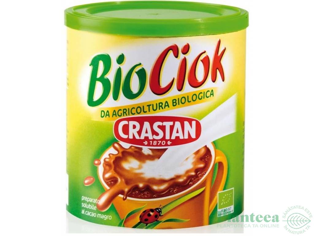 Ciocolata calda instant BioCiok 300g - CRASTAN