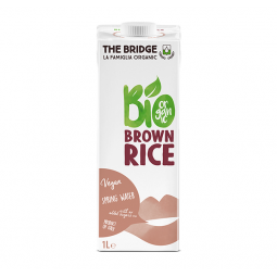 Lapte orez brun simplu eco 1L - THE BRIDGE
