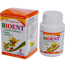 Bioent [Probiotic AntiDiareic] 40cp - ELIDOR