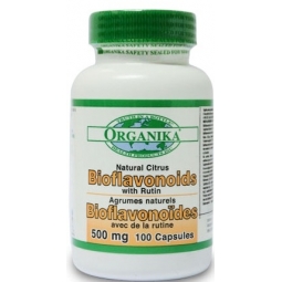 Bioflavonoizi citrice rutin 500mg 100cps - ORGANIKA HEALTH