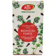 Biomicin forte [antibiotic natural] cu uleiuri esentiale 15cps - FARES
