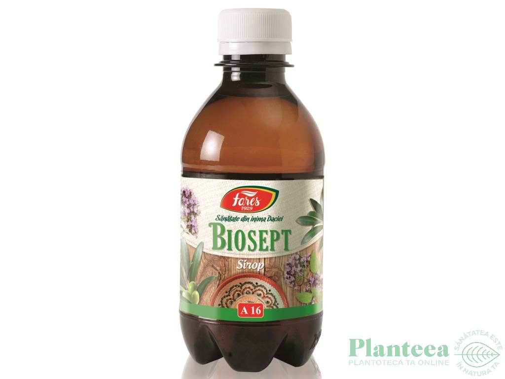 Sirop biosept clasic 250ml - FARES