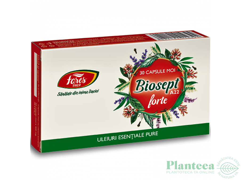 Biosept uleiuri esentiale Forte 30cps - FARES