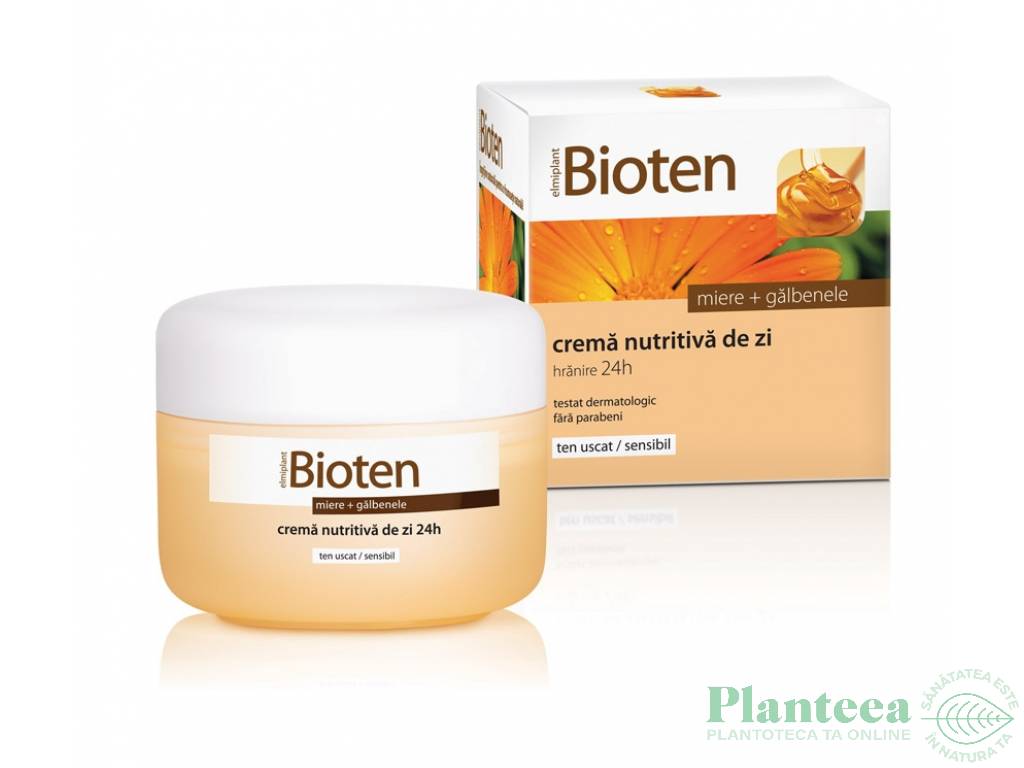 Crema zi nutritiva ten uscat/sensibil Bioten 50ml - ELMIPLANT