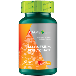 Magneziu bisglicinat 800mg 90cps - ADAMS SUPPLEMENTS