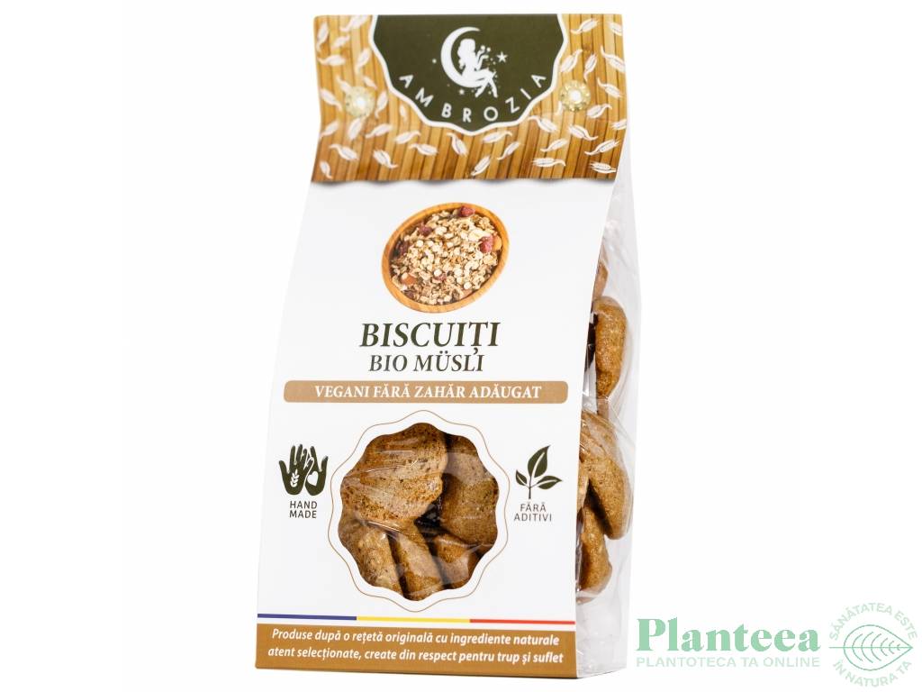 Biscuiti vegani musli 150g - AMBROZIA