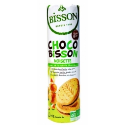 Biscuiti umpluti cacao crema alune eco 300g - BISSON