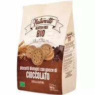 Biscuiti ciocolata fara gluten bio 300g - NATUROTTI