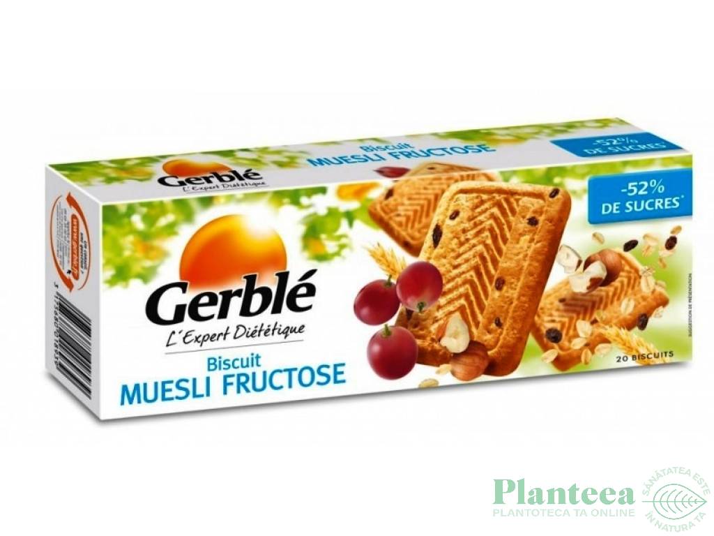 Biscuiti dietetici musli ovaz fructoza Expert 290g - GERBLE