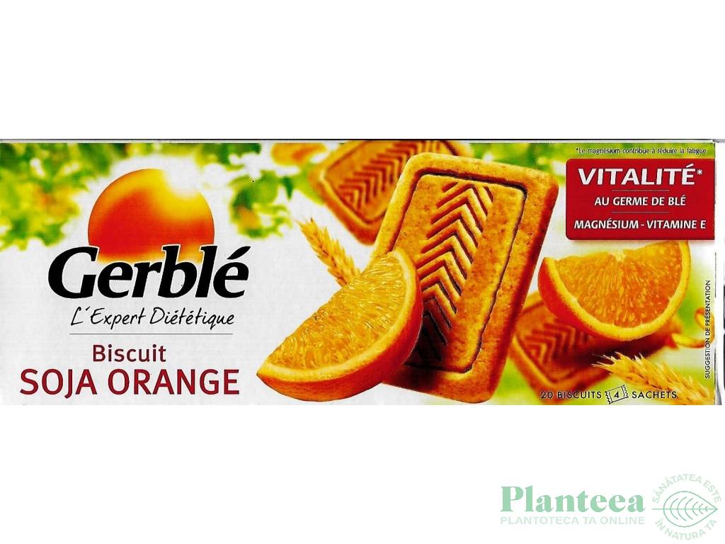 Biscuiti dietetici soia portocale Expert 280g - GERBLE