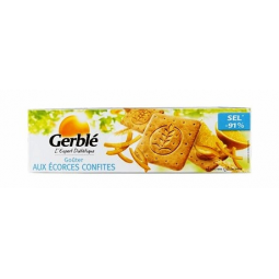 Biscuiti dietetici gustare coji citrice confiate Expert 360g - GERBLE