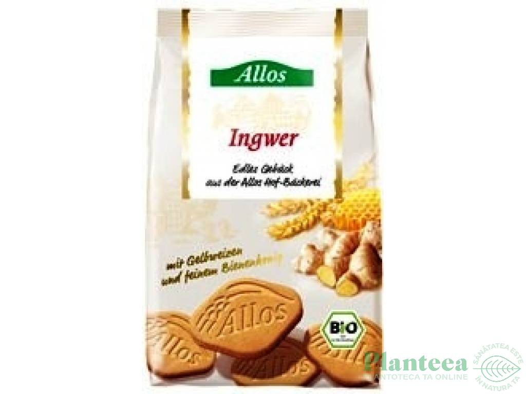 Biscuiti ghimbir 125g - ALLOS