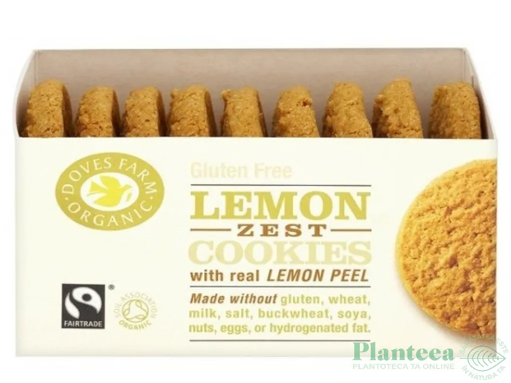 Biscuiti lamaie fara gluten 150g - DOVES FARM