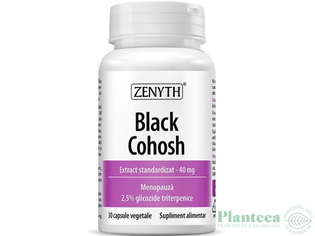Black Cohosh 30cps - ZENYTH