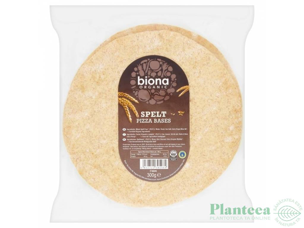 Blat pizza faina spelta 2x150g - BIONA