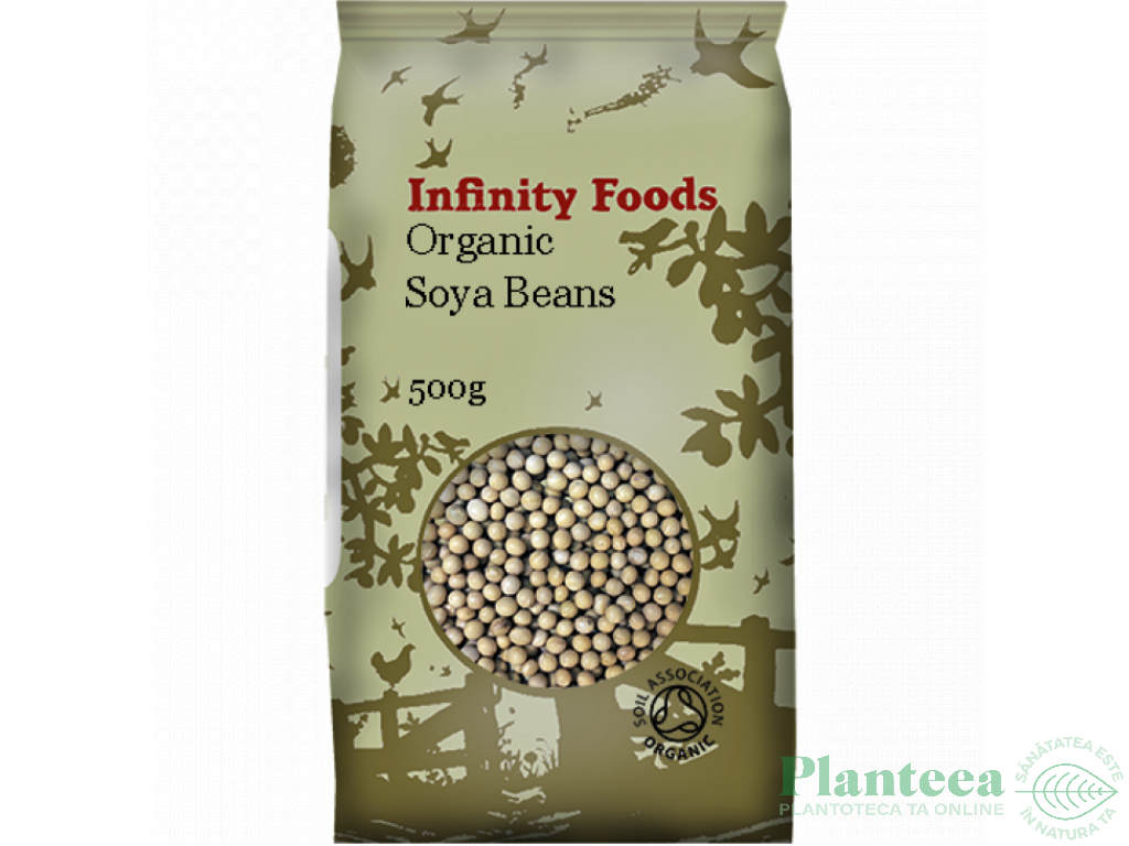 Soia boabe eco 500g - INFINITY FOODS