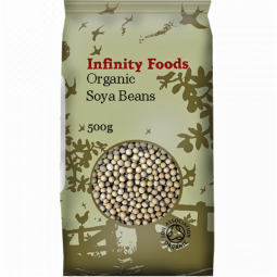 Soia boabe eco 500g - INFINITY FOODS