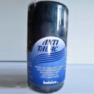 Lumanare parfumata stalp 33h antitabac albastru inchis 260g - BOLSIUS