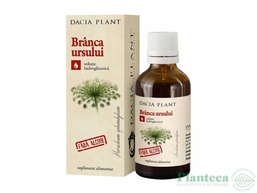 Extract hidrogliceric branca ursului 50ml - DACIA PLANT