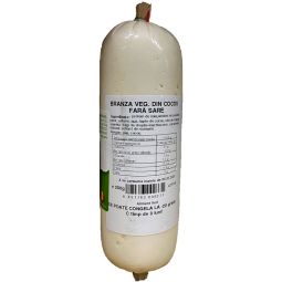 Branza vegana soia cocos simplu fara sare 300g - IEZERESS