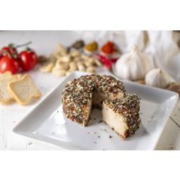 Branza caju maturata cu ierburi italiene eco 150g - RAWCKERS