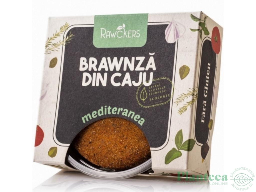 Branza caju maturata Mediteranea eco 150g - RAWCKERS