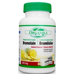 Bromelaina forte 60cps - ORGANIKA HEALTH