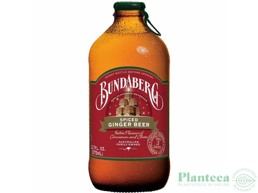 Bere ghimbir condimentata fara alcool 375ml - BUNDABERG