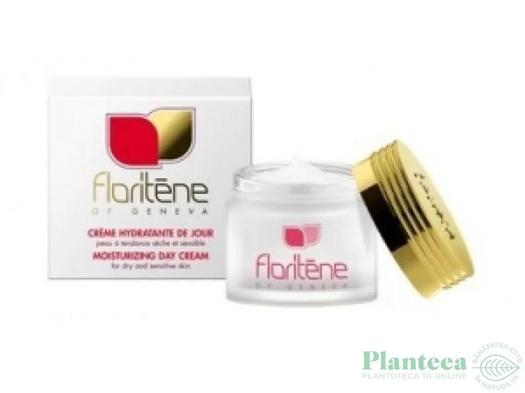 Crema zi hidratanta ten uscat sensibil 250ml - FLORITENE