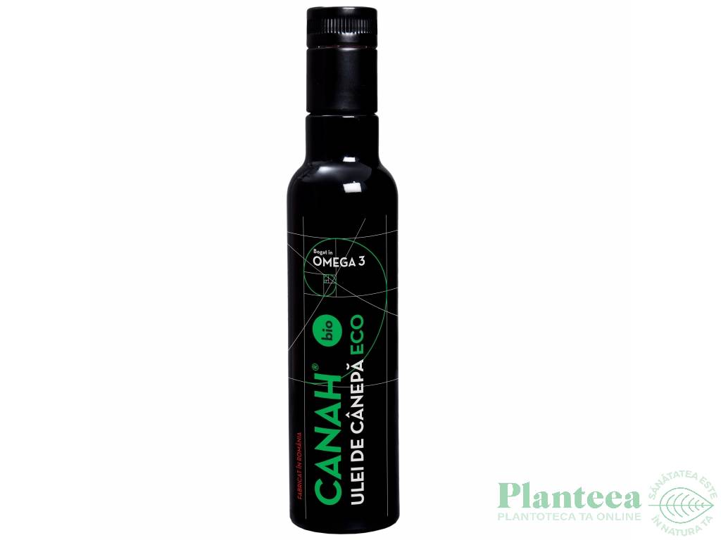 Ulei canepa eco 250ml - CANAH