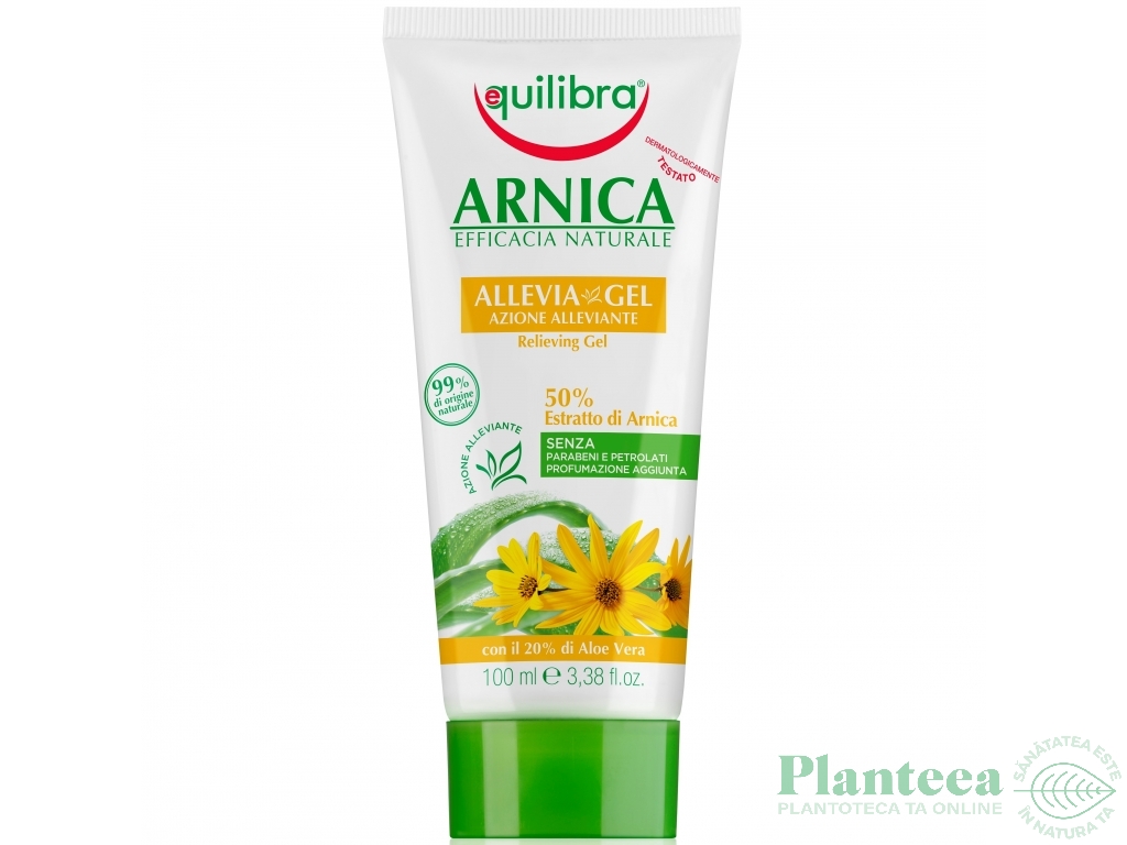 Gel ameliorare dureri arnica 100ml - EQUILIBRA