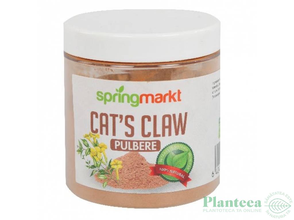 Pulbere cat`s claw 120g - SPRINGMARKT