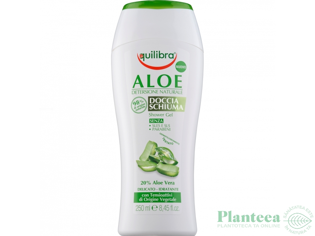 Gel dus delicat aloe vera 250ml - EQUILIBRA