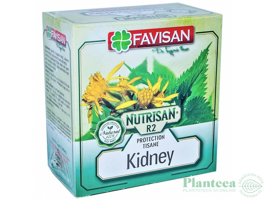 Ceai nutrisan R2 rinichi 50g - FAVISAN