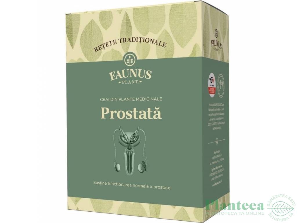 Ceai prostata Retete Traditionale 180g - FAUNUS PLANT